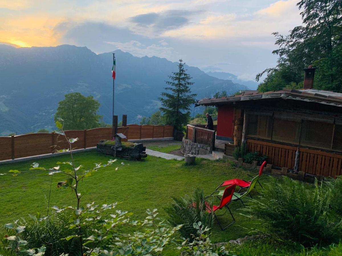 Dossena Splendido Chalet Di Montagna Immerso Nella Natura Madonna della Costa Exterior foto
